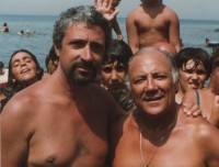 Con Claudio Villa al mare
