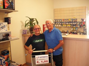 Enzo Pellegrino con Carlo Casale.