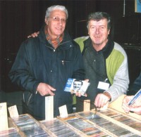 Con Ettore Geri, promotore del DVD di Claudio Villa.