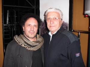 Enzo Avitabile con Carlo Casale Enzo Avitabile con Carlo Casale