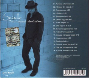 I brani contenuti nel CD "Tra i vicoli dell'anima"
