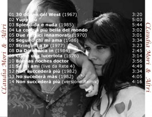 Claudia Mori con Adriano e gli altri