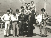 Isabella Iannetti con i grandi artisti anni '60 Isabella Iannetti con i grandi artisti anni '60