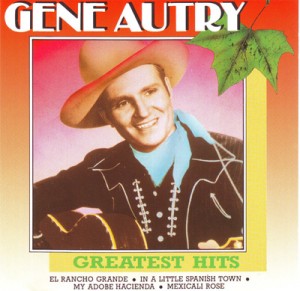 LP di Gene Autry con "South of the border"