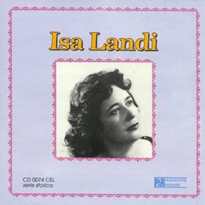 CD Phonotype Record di Isa Landi