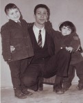 Mario "piccolino" con Zio Carlo e Katia Mario "piccolino" con Zio Carlo e Katia