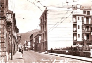 Corso Diaz in una cartolina anni '60 Corso Diaz in una cartolina anni '60