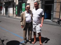 'O Zi Rafaele con Michele 'O Moicano