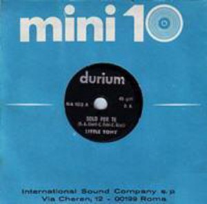 Raro "Mini 10" con incisioni Little Tony Raro "Mini 10" con incisioni Little Tony