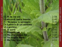 Le canzoni interpretate da Renzo Bini