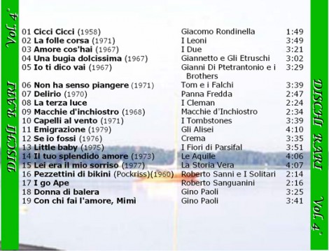 Dischi rari vol.4