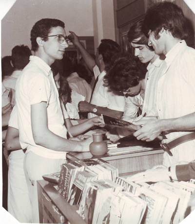 Carlo Casale con i New Trolls negli anni '60.