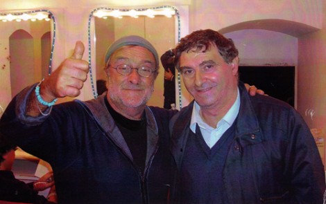 Lucio Dalla con Enzo ad Avellino