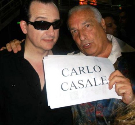 Dave Vanian (cantante The Damned) & Mikel Barsa