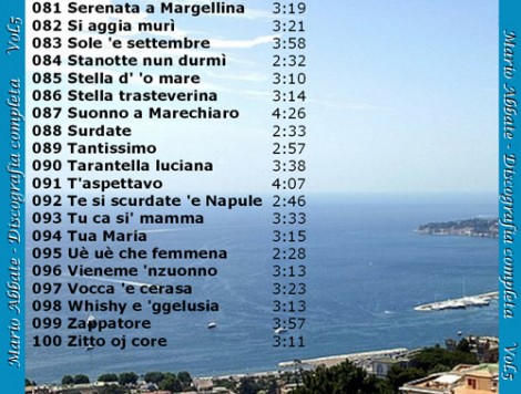 Le canzoni di Mario Abbate Vol.5