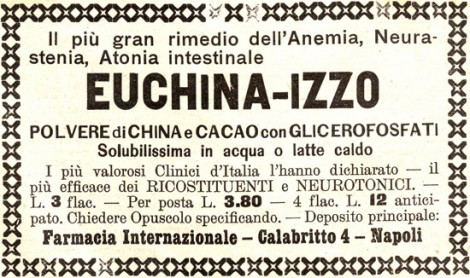 Euchina-Izzo lassativo a base di glicerofosfato