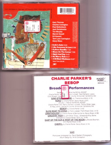 I titoli contenuti nei primi 2 CD Jazz