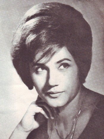 Vanna Scotti, cantante, negli anni '60.