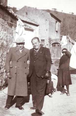 Isaia Russo con un amico