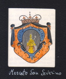 Stemma Araldico di Mercato San Severino (1890)