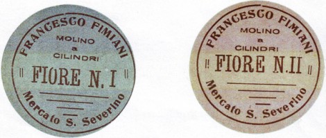 Etichette delle farine tipo 