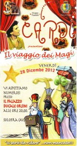 I CARDI presentano "Il viaggio dei Magi" a Solofra