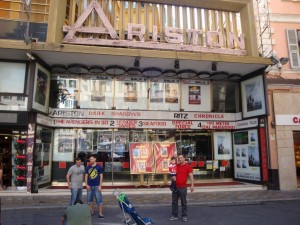 Il famoso Teatro Ariston di Sanremo