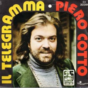 Piero Cotto al Festival di Sanremo