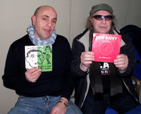 Tony Pedozzi e Al Blasco mostrano 2 chicche da me acquistate