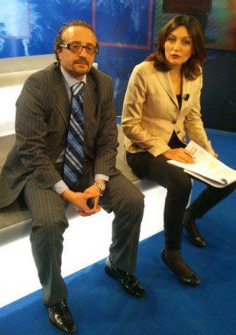 Dott. Giovanni Nigro con la giornalista Jole Saggese