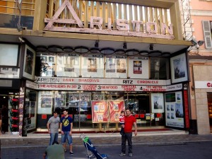 Il famoso Teatro Ariston di Sanremo