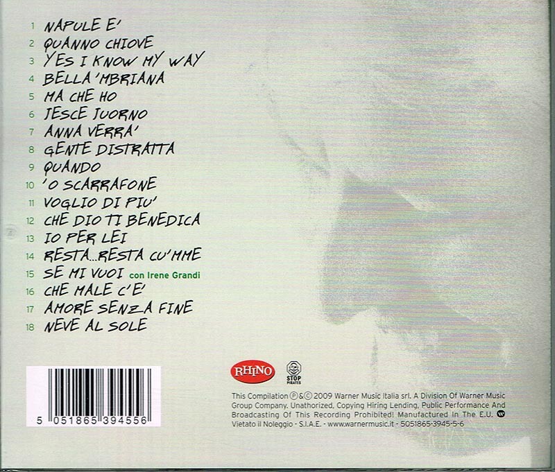 Pino Daniele…che Dio ti benedica.