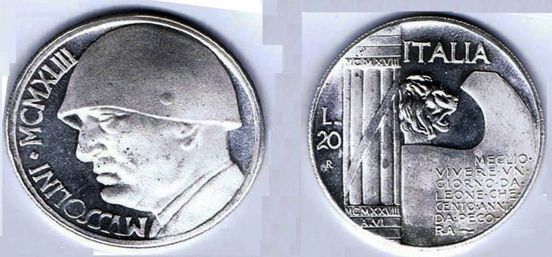 Galleria foto - Medaglia per Benito Mussolini Foto 1