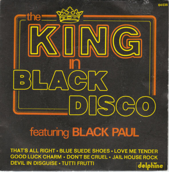 The King in black disco con Black Paul