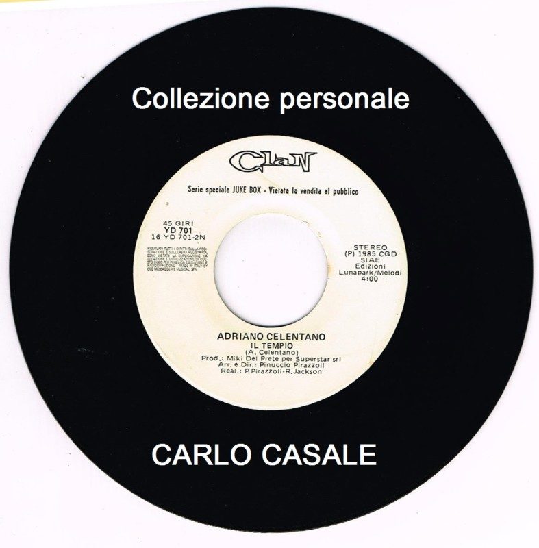 45 giri raro di Adriano Celentano.