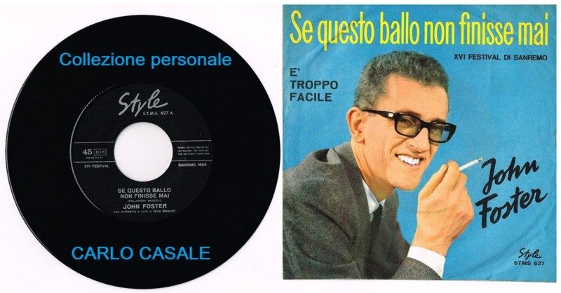 John Foster * Se questo ballo non finisse mai.