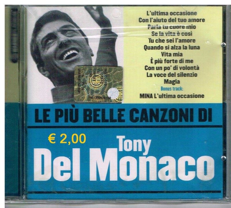 I successi di Tony Del Monaco.