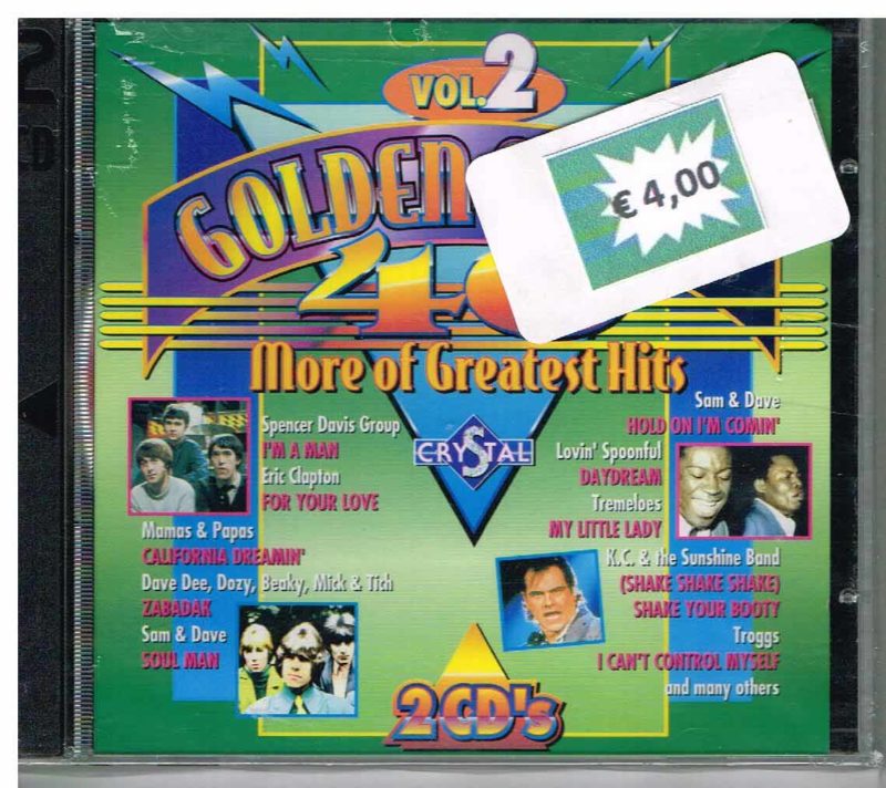 40 Golden Oldies in un doppio CD.