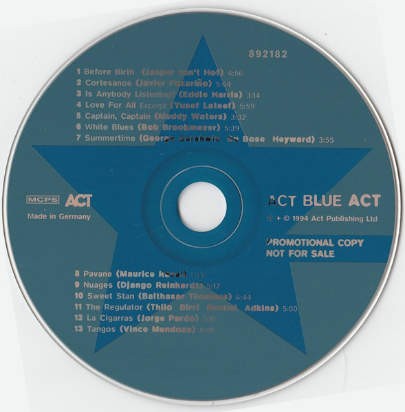 Act Blue Act * CD “Jazz”
