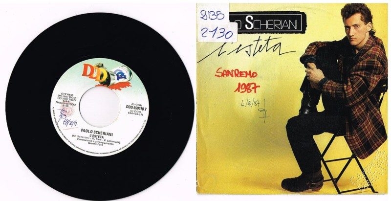 Paolo Scheriani “L’esteta”.