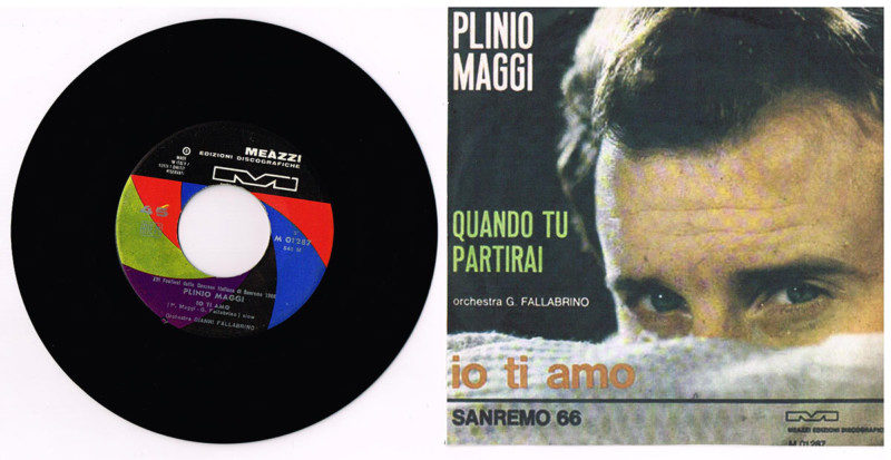 Plinio Maggi ” Io ti amo “.