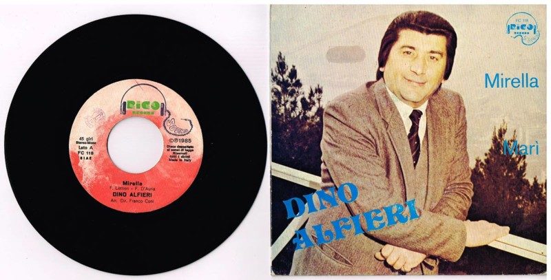 Artisti sanseverinesi a 45 giri.