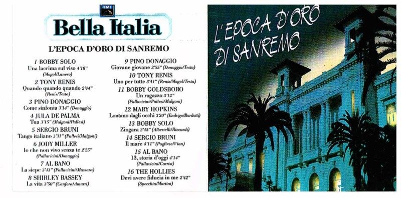L’epoca d’oro di Sanremo.