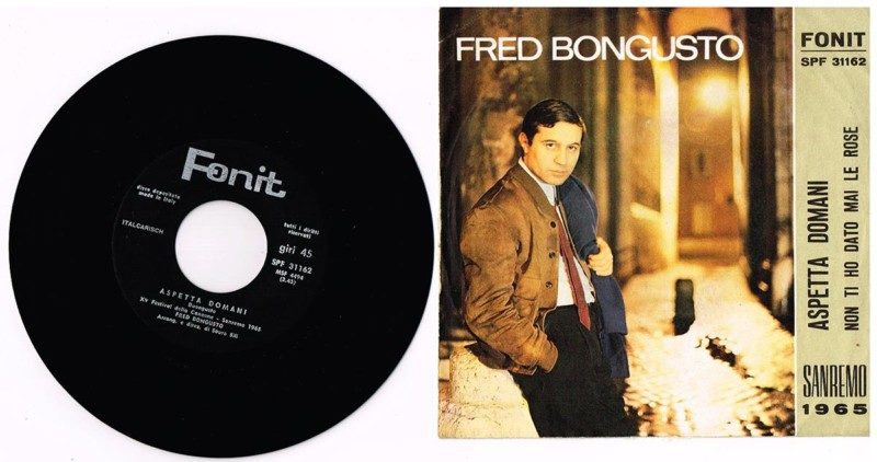Sanremo 1965 * Fred Bongusto.