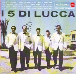 LP raro RCA de "I 5 di Lucca"