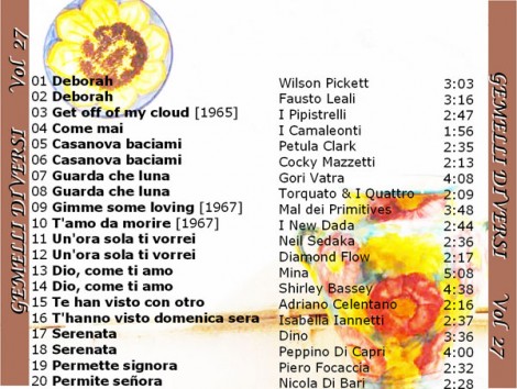 Le canzoni gemelle