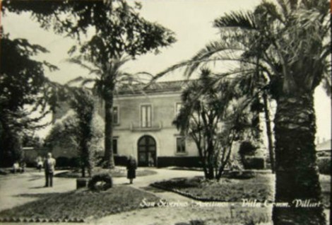Villa Villari con la dicitura errata 