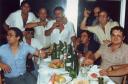Prima foto di gruppo fatta in occasione dell’addio al celibato di Rocco Salvati