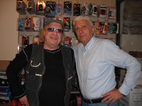 Al del Clan Celentano con Carlo Casale