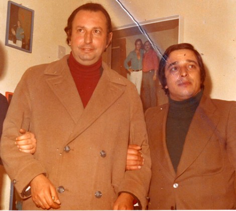 Alfonso Ventola col Marchese Antonio Gerini